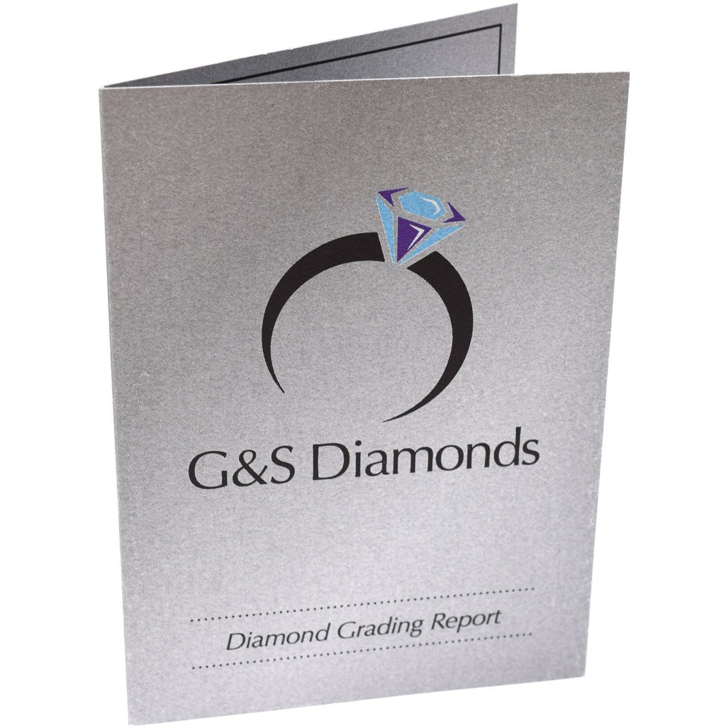 DIAMOND SOLITAIRE PENDANT WHITE GOLD FG VS/SI QUALITY (0.3 CARATS) - G&S Diamonds
