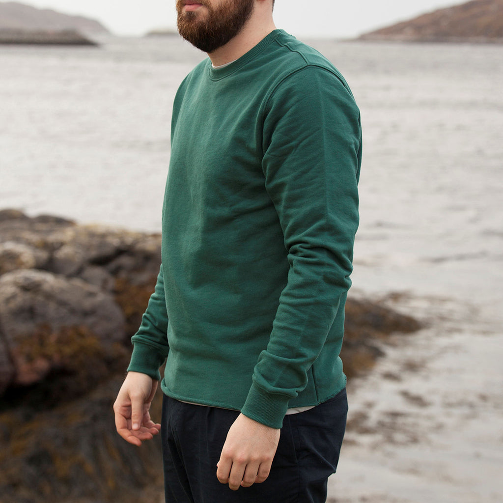 Green Sweatshirt <BR/> Size Large