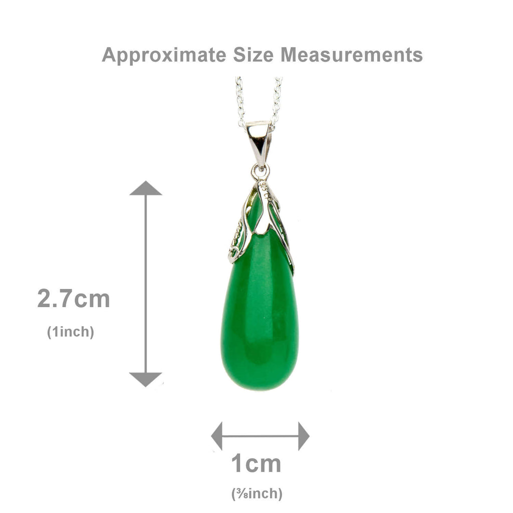 Jade Drop Pendant