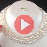 4 Row Imperial Pearl <BR/> Necklace