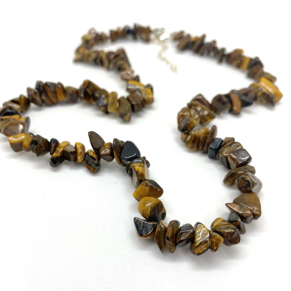 Tigers Eye Chip <br/>Necklace