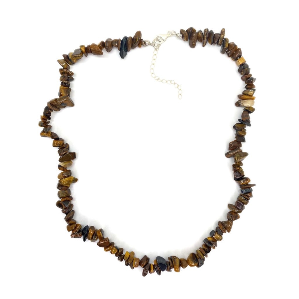 Tigers Eye Chip <br/>Necklace