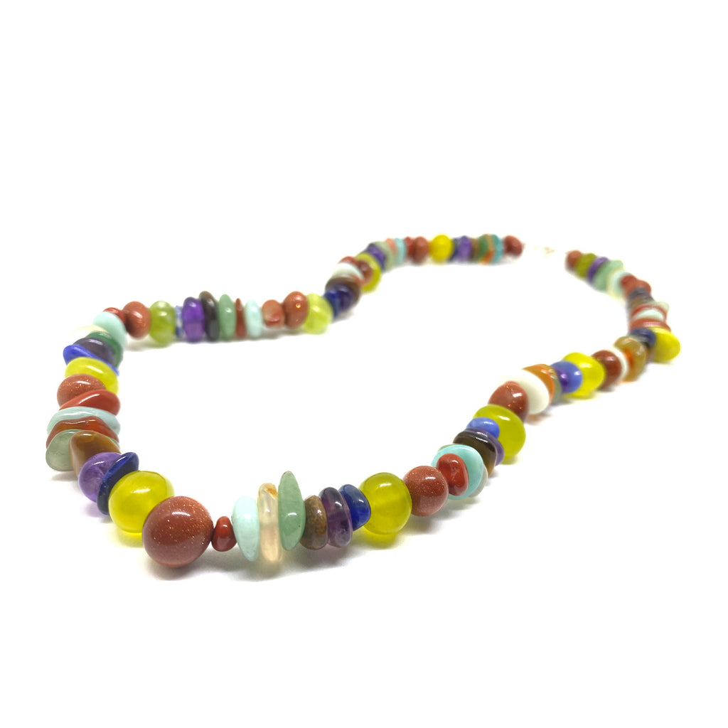 Semi-Precious Gemstone </BR>Necklace
