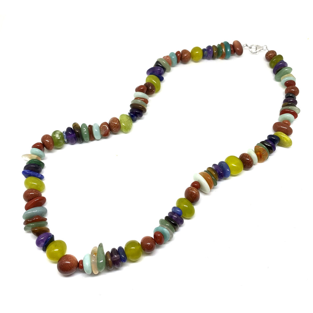 Semi-Precious Gemstone </BR>Necklace