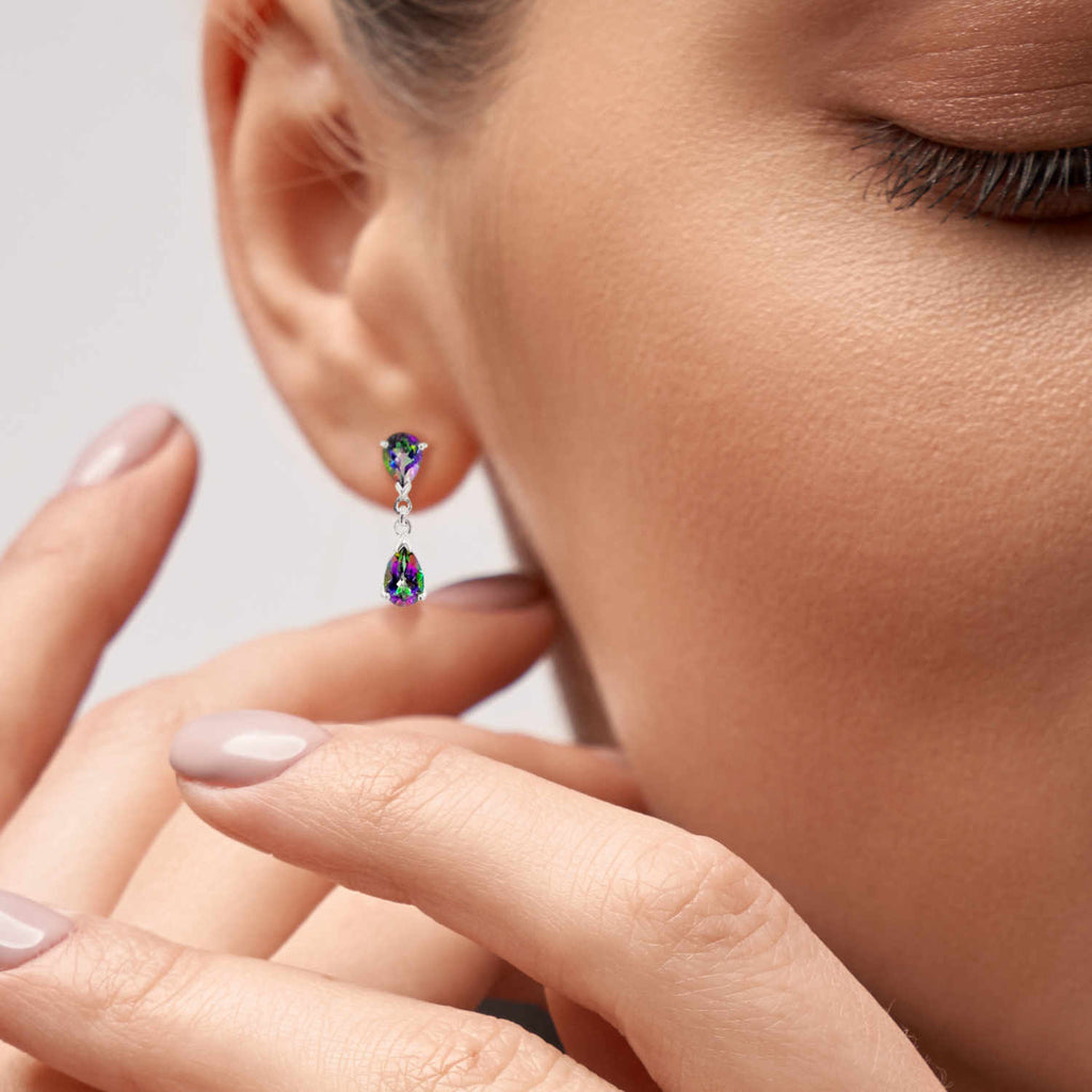 Mystic Topaz Drop<BR/> Earrings