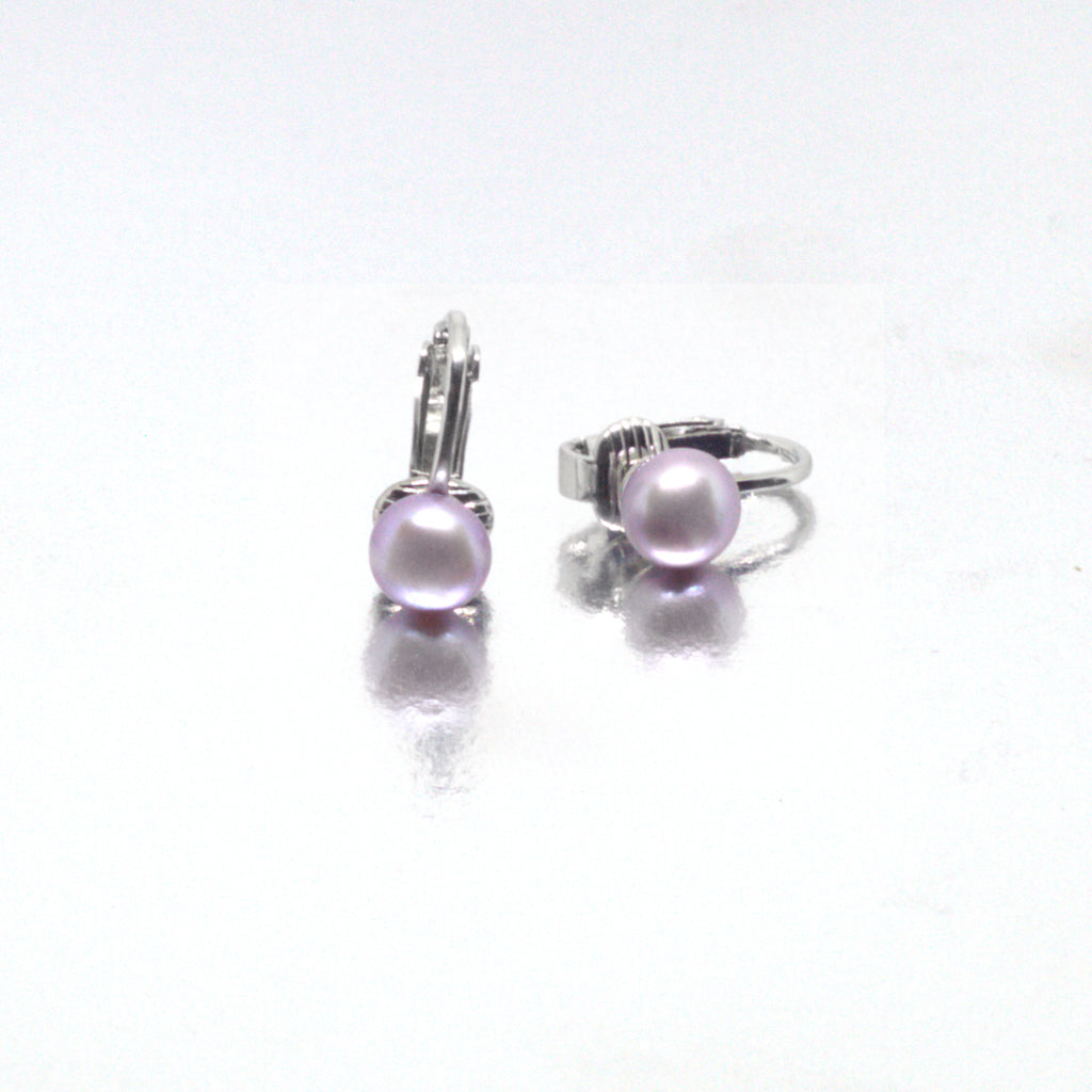 Set of 3 Pearl <BR/>Clip On Earrings