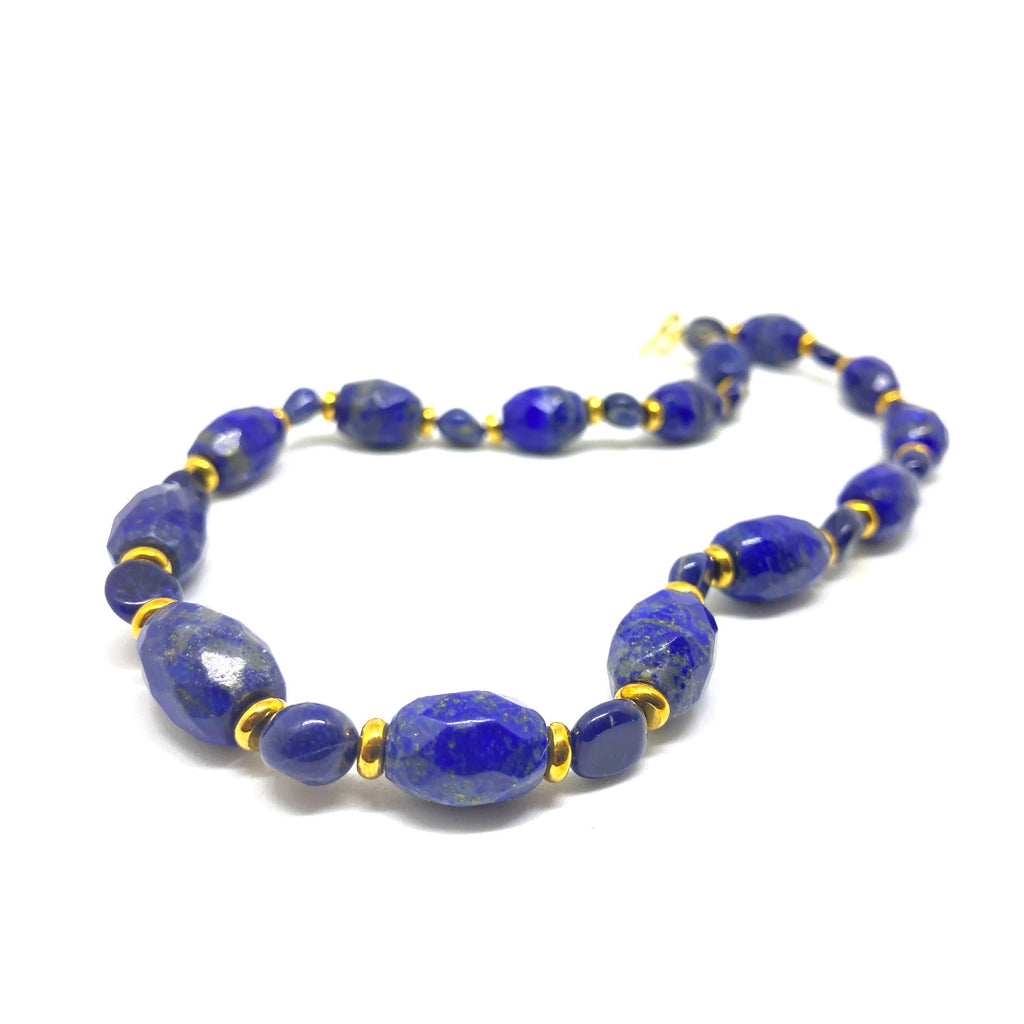 Lapis Lazuli Nugget<BR/> Necklace