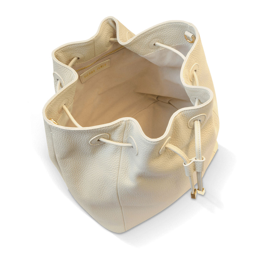 Primrose Hill<BR/> Beige Bucket Bag
