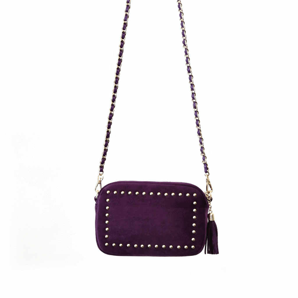 Sophie Standbury Aubergine<BR/>Cross Body Handbag