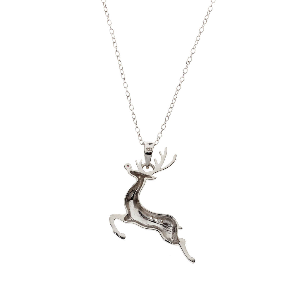 Ruby Reindeer <br />Pendant