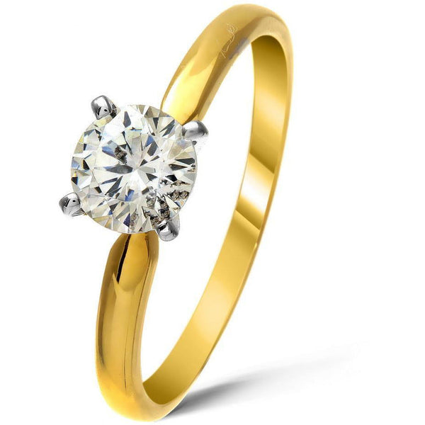 1 Carat diamond ring ( VS clarity) in 18ct yellow Gold