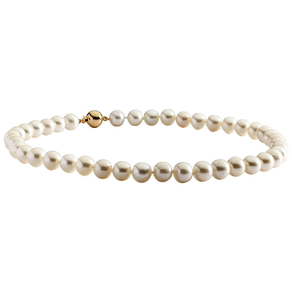 Large White Pearl Necklace