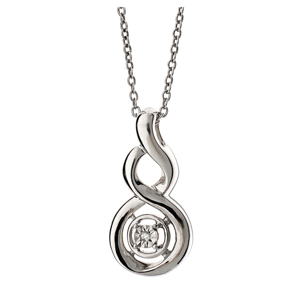 Diamond Swirl<BR/> Pendant