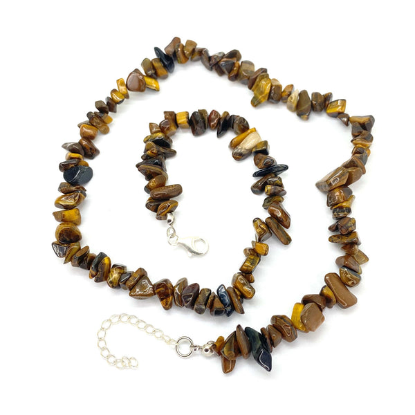 Tigers Eye Chip <br/>Necklace
