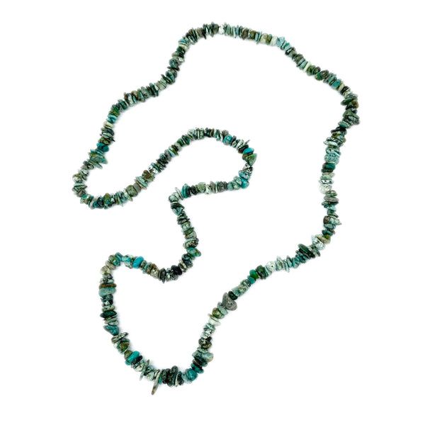 Turquoise Chip </BR>Rope Necklace