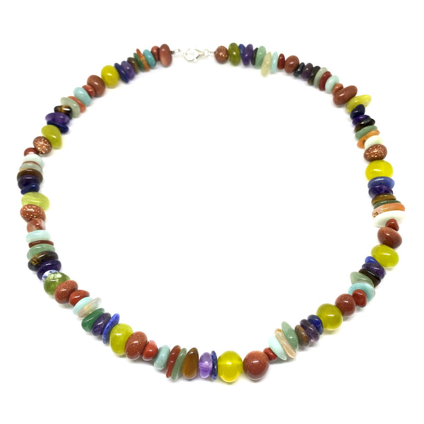 Semi-Precious Gemstone </BR>Necklace