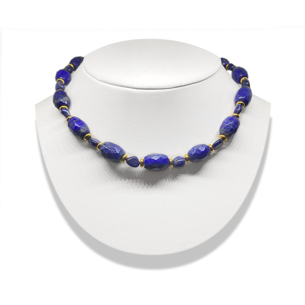 Lapis Lazuli Nugget<BR/> Necklace