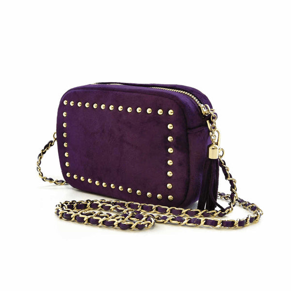 Sophie Standbury Aubergine<BR/>Cross Body Handbag