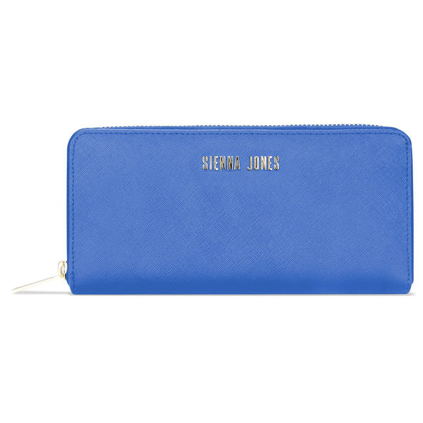 Zip Around Purse - Blue