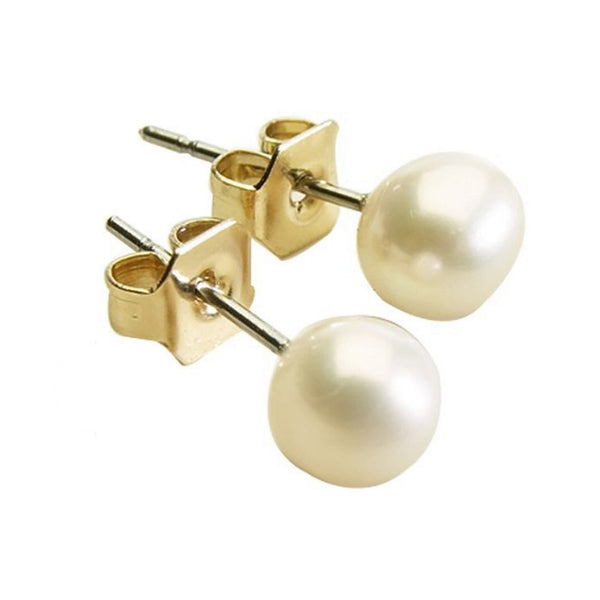 Pearl Stud Earrings