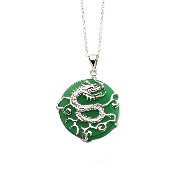 Jade Dragon Pendant