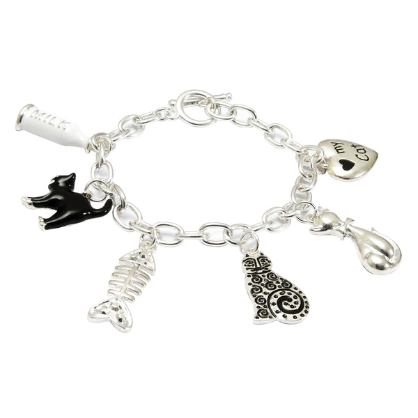 Cat Charms Bracelet