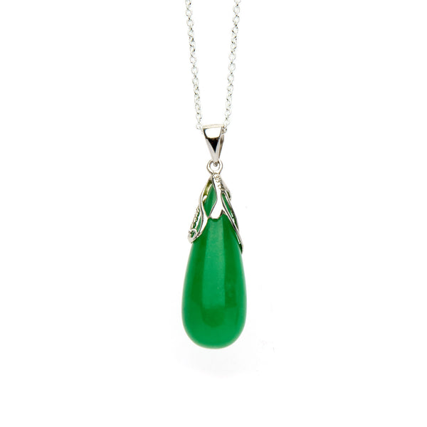 Jade Drop Pendant